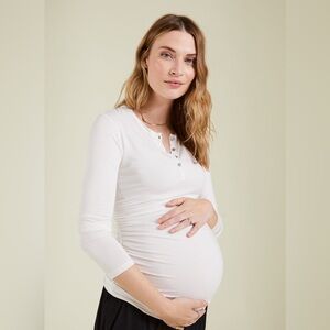 Isabella Oliver The Essentials Henley Maternity Top